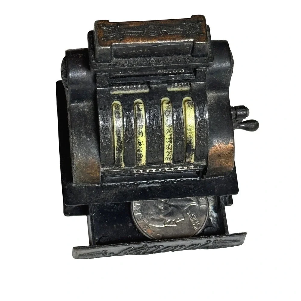 Vintage National Cash Register Metal pencil sharpener